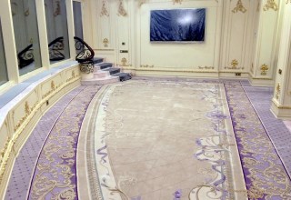 Ковёр из шерсти и шелка в гостиную 006 в стиле - барокко - 1