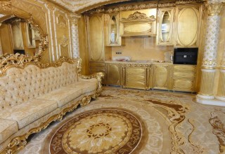 Ковёр из шерсти и шелка в гостиную 002 в стиле - барокко - 1