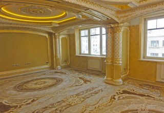 Ковёр из шерсти и шелка в гостиную 002 в стиле - барокко - 2