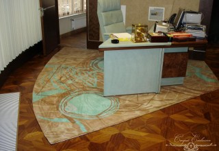 Ковёр из вискозы в кабинет 011 в стиле - ар-деко