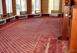 Ковёр из шерсти и шелка в кабинет 013 в стиле - классика - 1