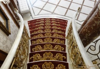 Ковёр из шерсти и шелка на лестницу 017 в стиле - барокко
