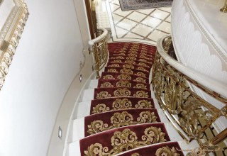 Ковёр из шерсти и шелка на лестницу 017 в стиле - барокко - 2