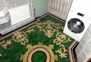 Нейлоновый ковёр в ванную 013 в стиле - классика - 1